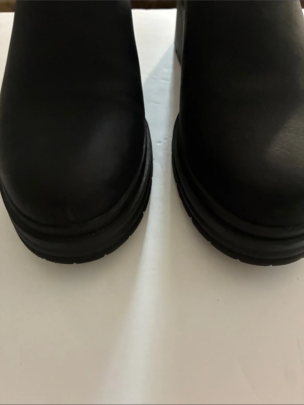 Black Women's Chelsea Boots - Classic Slip-On Style, Cliff by White Mountain